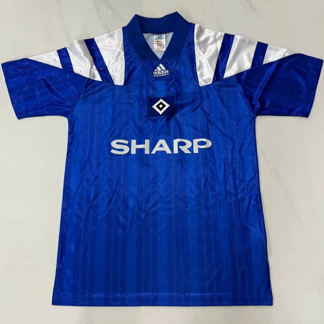 1992-1993 Hamburger Away Retro Soccer Jersey