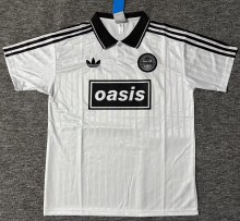 2025 AD Oasis Joint Edition #25 White Black Polo Short Sleeve