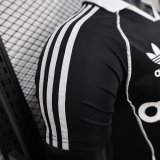 2025 AD Black Player Version Polo Short Sleeve
