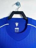 2007-2008 Man Utd Goalkeeper Long Sleeves Retro Soccer Jersey