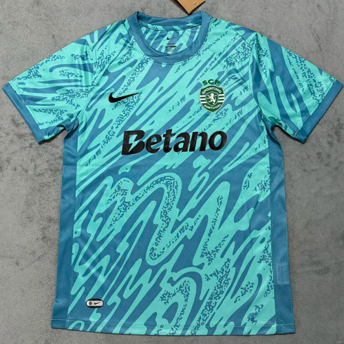 25-26 Sporting Lisbon Blue Special Edition Fans Soccer Jersey