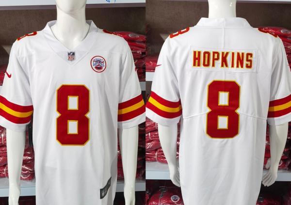 2025 NFL Kansas City Chiefs New Pattern Jersey