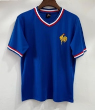 1971 France Home Retro Soccer Jersey