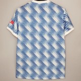 21-22 Man Utd  Away Fans Soccer Jersey
