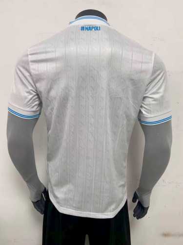 25-26 Napoli UEFA CL Away Player Version Soccer Jersey   (欧冠版)