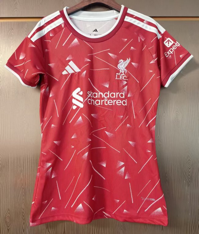 26-27 LIV Home Leaked Edition Women Fans Soccer Jersey (女)