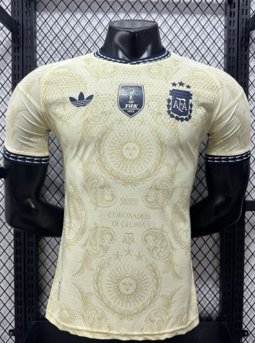 26-27 Argentina Special Edition Player Version Soccer Jersey