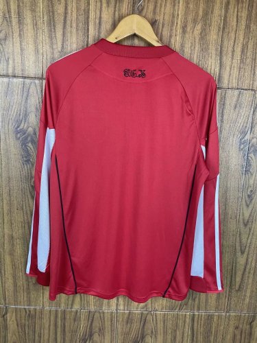 2010-2011 Bayern Home Long sleeves Retro Soccer Jersey