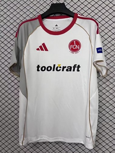 25-26 Nurnberg Away Fans Soccer Jersey