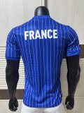 26-27 France Blue Player Version Training shirts