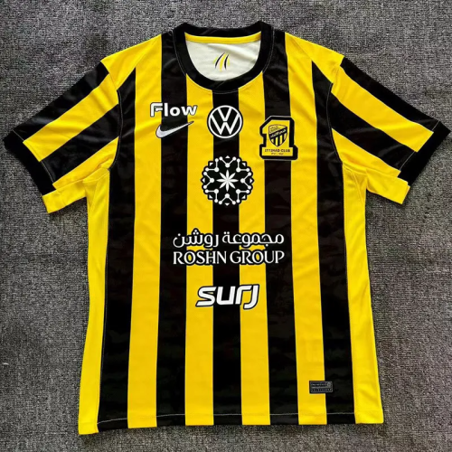 25-26 Ittihad Home Fans Soccer Jersey