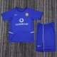 2002-2003 Man Utd Third Retro Kids Soccer Jersey