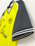 1995-1996 Borussia Dortmund Home Retro Soccer Jers