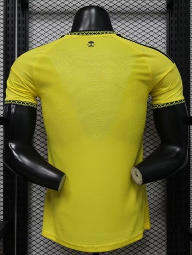 26-27 AL-Nassr Leaked Edition Home Player Version Soccer Jersey*带广告