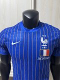 26-27 France Blue Player Version Training shirts