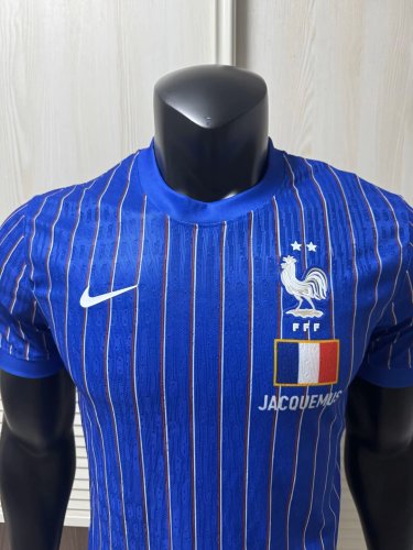 26-27 France Blue Player Version Training shirts