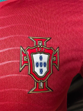 2026 World Cup Portugal Home Player Version Soccer Jersey