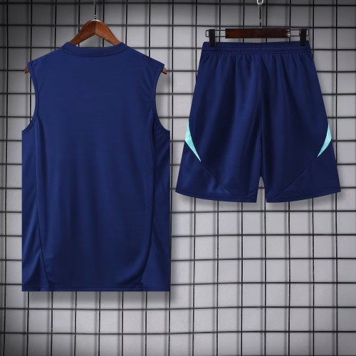 25-26 Flamengo High Quality Kids Tank Top And Shorts Suit