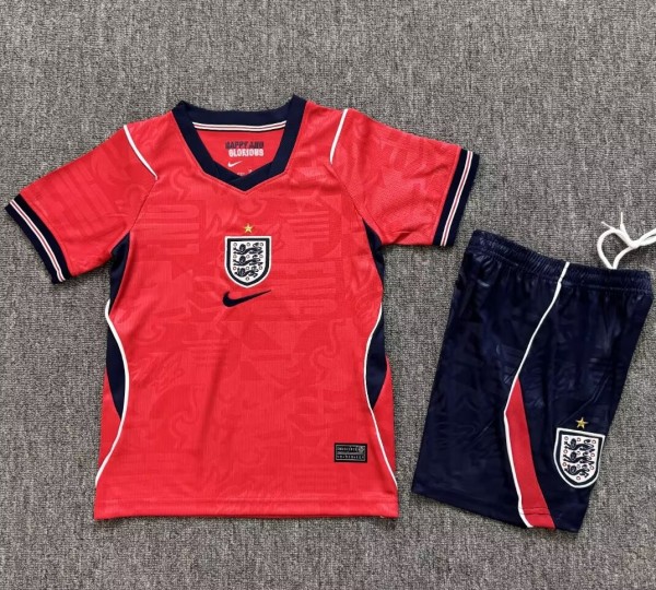 2026 World Cup England Away Kids Soccer Jersey