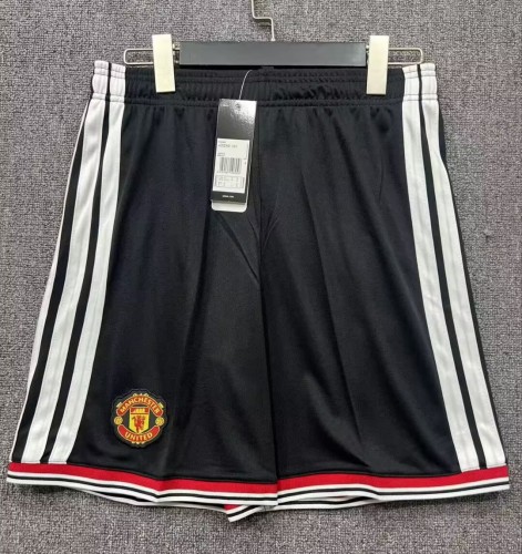 26-27 Man Utd Away Black Shorts Pants