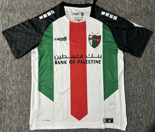 25-26 Palestine Home Fans Soccer Jersey
