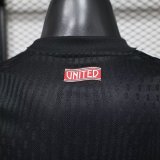 26-27 Man Utd Black Goalkeeper Player Version Soccer Jersey