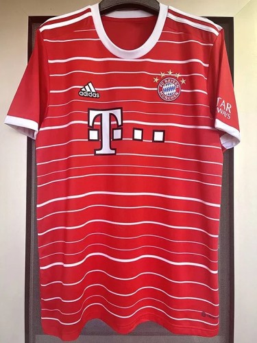 22-23 Bayern Home  Fans Soccer Jersey