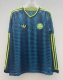 2026 Colombia Away Long Sleeve Fans Soccer Jersey (长袖)