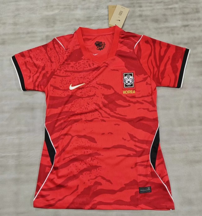 2026 Korea Home Women Fans Soccer Jersey(女)