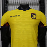 2026 Ecuador Home Player Version Soccer Jersey