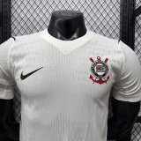 26-27 Corinthians Home Player Version Soccer Jersey