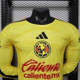 26-27 Club America Leaked Edition Home Long Sleeve Player Version Soccer Jersey*长袖球员