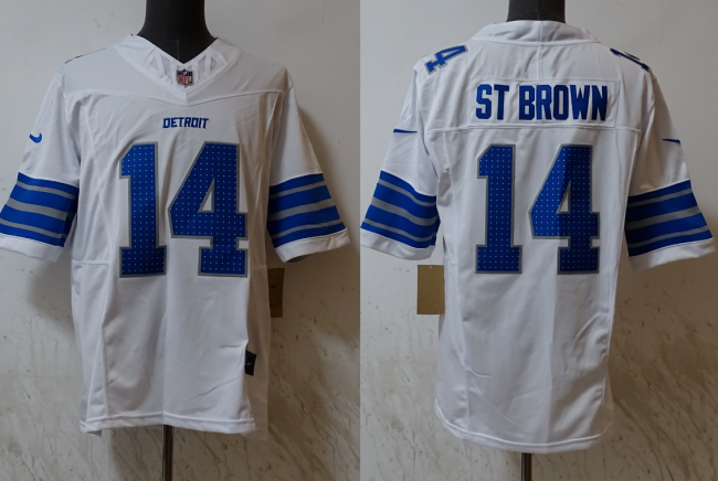 2026 NFL Detroit Lions New Pattern Jersey
