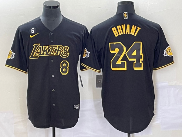 2025 MLB Los Angeles Lakers New Pattern Jersey