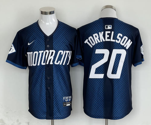 2024 MLB Detroit Tigers New Pattern Jersey