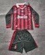 2009-2010 ACM Home Long sleeves Retro Kids Soccer Jersey