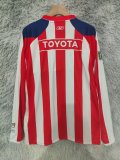 2006-2007 Chivas Home Long Sleeve Retro Soccer Jersey