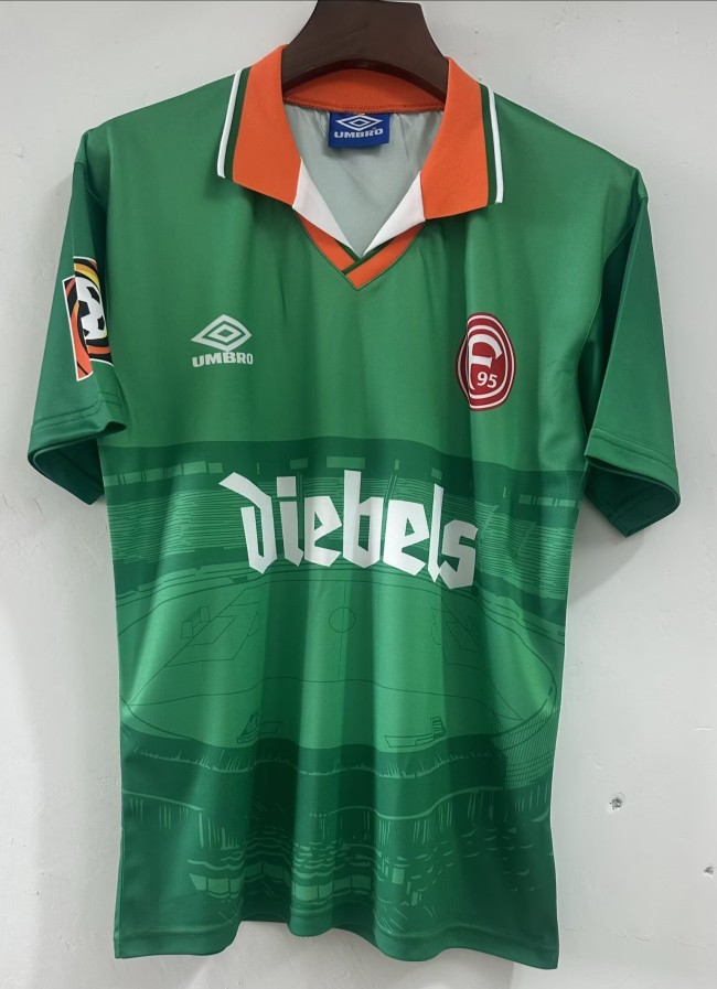 1996 Fortuna Dusseldorf Away Retro Soccer Jersey