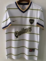 1999 Boca Juniors Away White Retro Soccer Jersey 1999 Boca Juniors Away White Retro Soccer Jersey