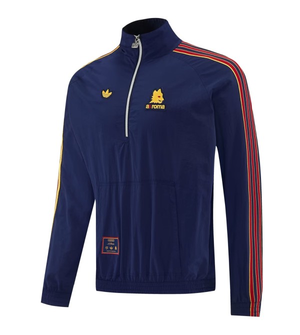 26-27 Roma New Pattern Half Pull Windbreaker