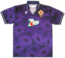 1992-1993 Fiorentina Home Purple Retro Soccer Jersey 1992-1993 Fiorentina Home Purple Retro Soccer Jersey
