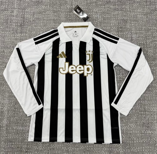 26-27 JUV Home Long sleeves Fans Soccer Jersey（长袖）