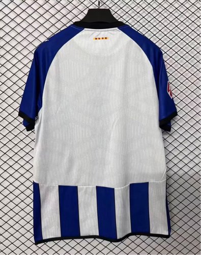 26-27 Espanyol Home Fans Soccer Jersey