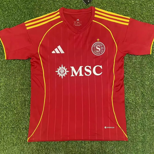 25-26 Servette FC Home Fans Soccer Jersey