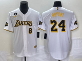 2025 MLB Los Angeles Lakers New Pattern Jersey