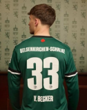 25-26 Schalke 04 150th Anniversary Commemorative Edition Long sleeves Fans Soccer Jersey（The Badge only prints English letters and does not have a background image）