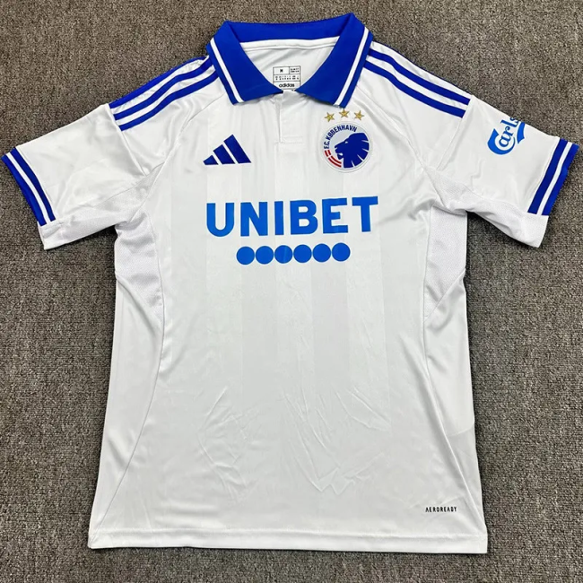 25-26 Copenhagen FC Home Fans Soccer Jersey
