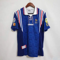 1996 France Home Retro Soccer Jersey 1996 France Home Retro Soccer Jersey
