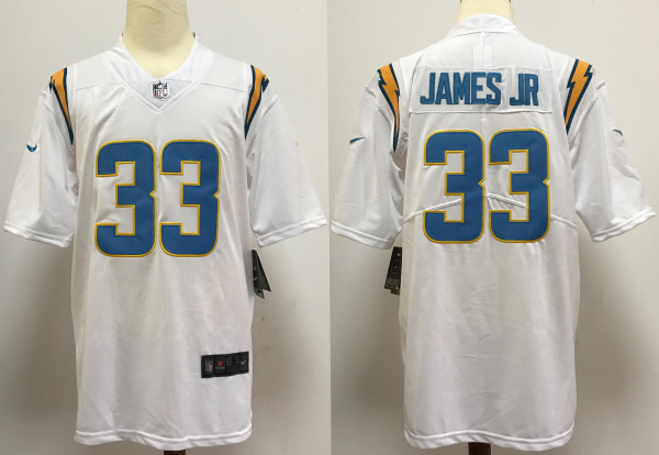 2025 NFL Los Angeles Chargers New Pattern Jersey