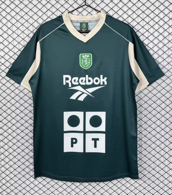 2000-2001 Sporting Lisbon Green Training shirts